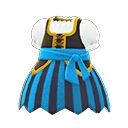 Blue Pirate Dress