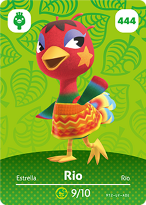 Rio amiibo card