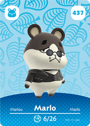 Marlo amiibo card