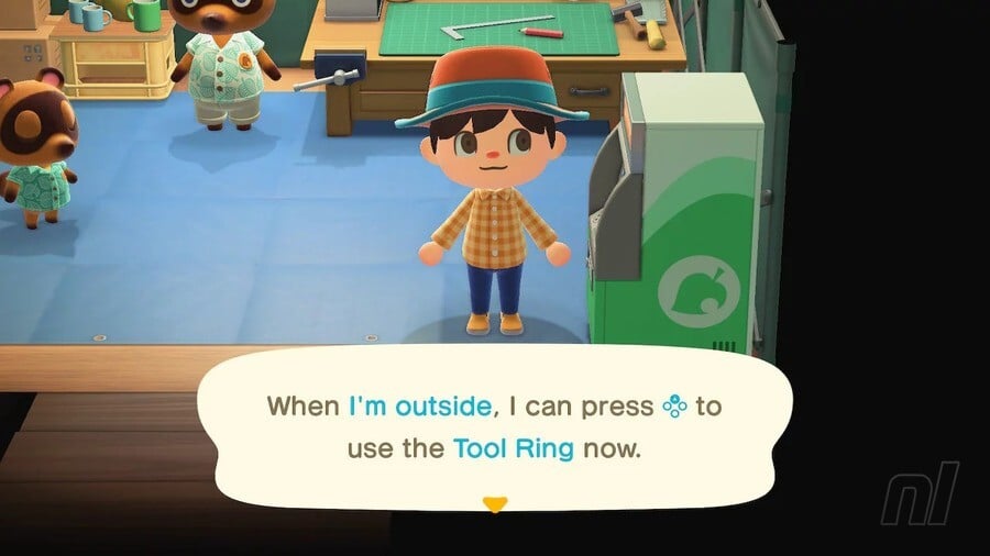 Animal Crossing Tool Ring