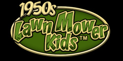 1950s Lawn Mower Kids Cover
