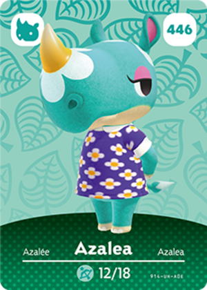 Azalea amiibo card